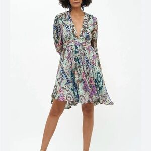 Oliphant Long Sleeve Dress in Elegant Blue